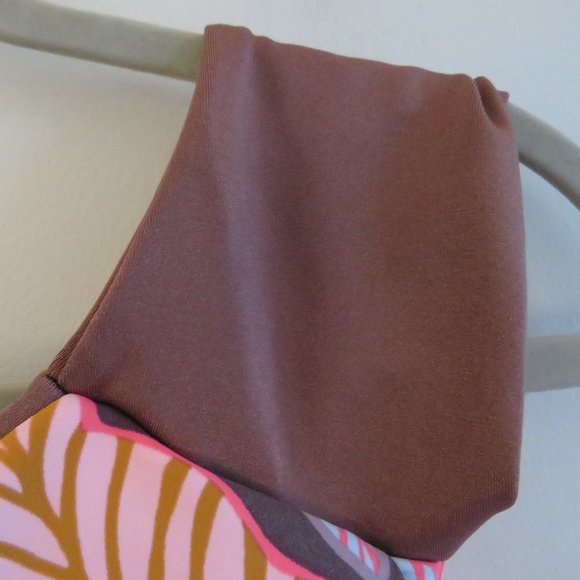 MAAJI Shimmering Cognac Cumbia Reversible Off Shoulder Bikini Top Size US M NWT - Picture 4 of 15